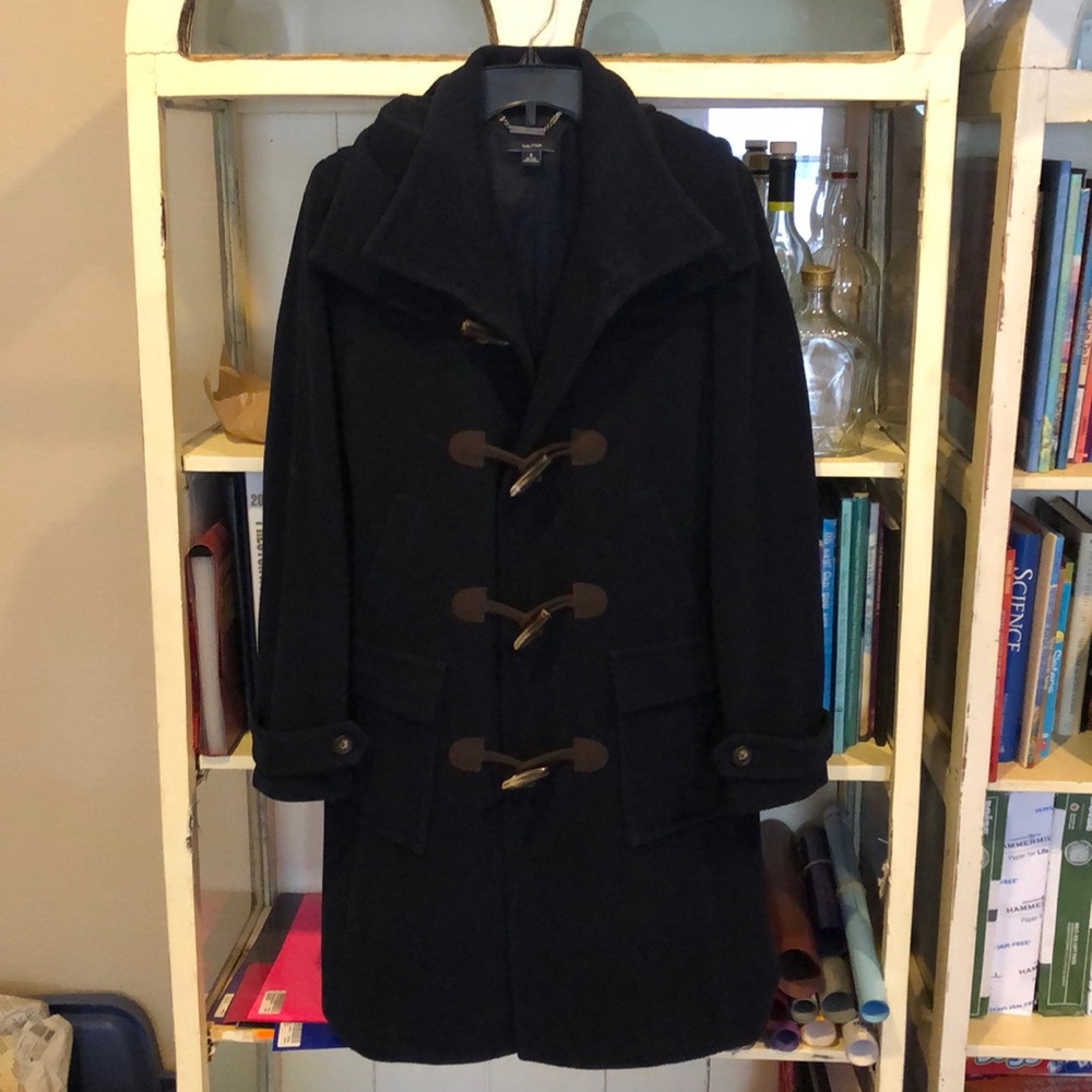 NAUTICA women’s Navy Pea Coat, like new condition
